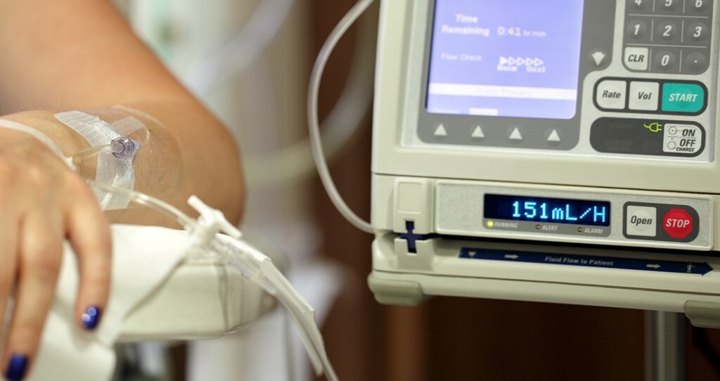 χημειοθεραπεία ενδοφλέβια